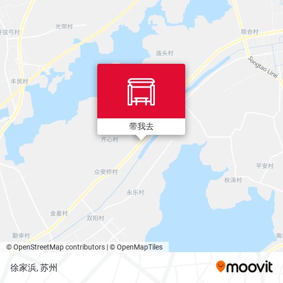 徐家浜地图