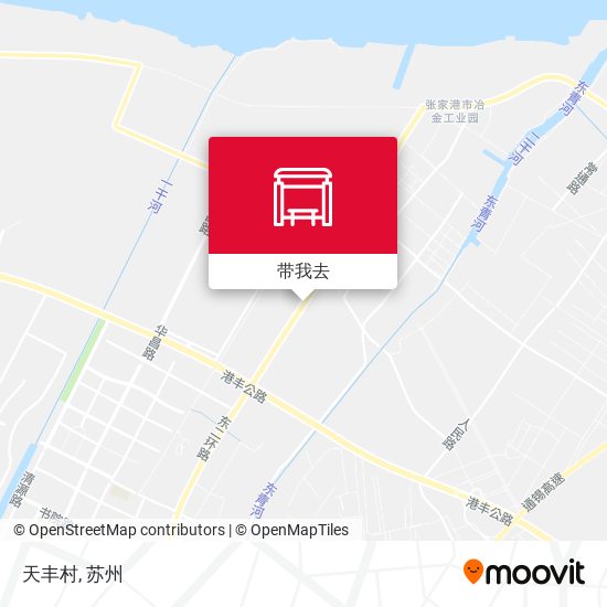 天丰村地图