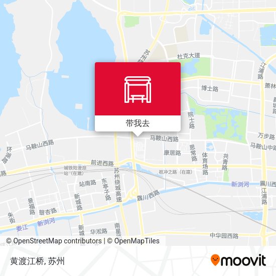 黄渡江桥地图