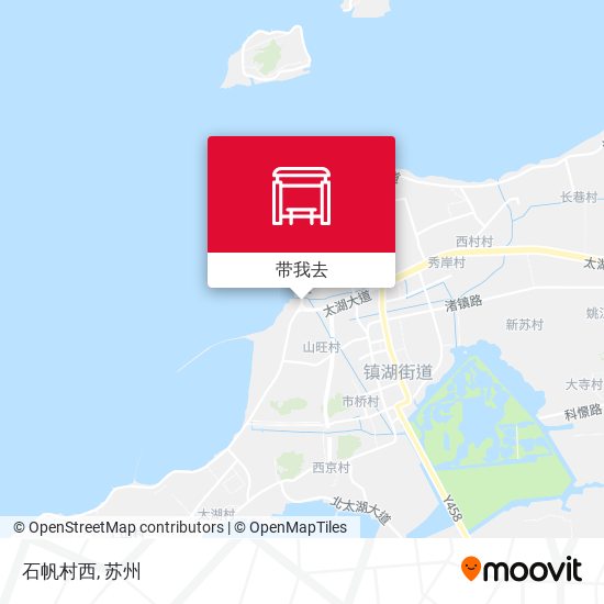 石帆村西地图