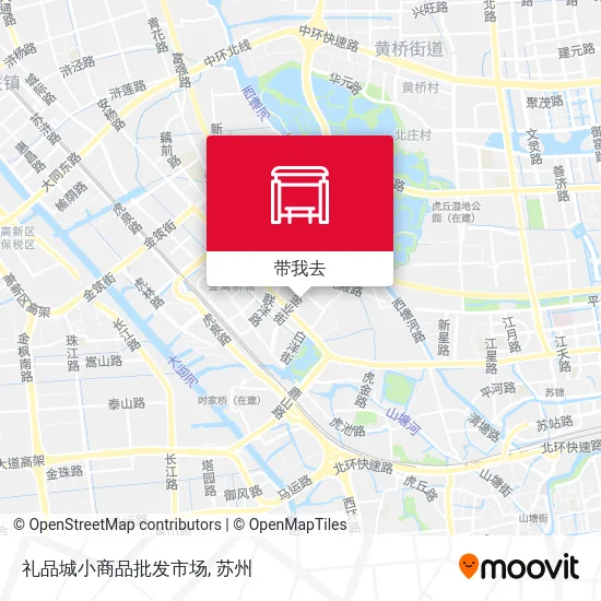 礼品城小商品批发市场地图