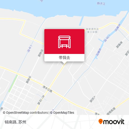锦南路地图