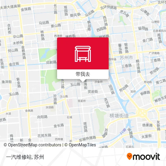 一汽维修站地图
