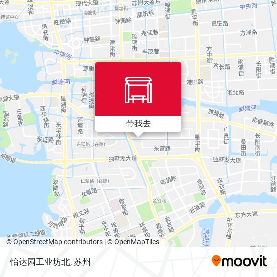 怡达园工业坊北地图
