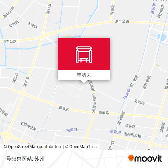 晨阳兽医站地图