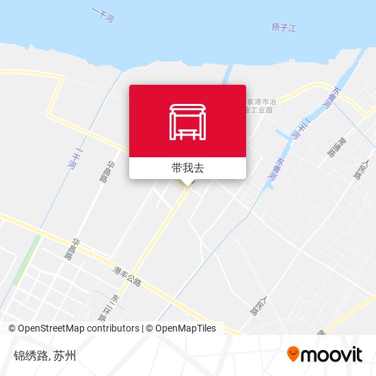 锦绣路地图