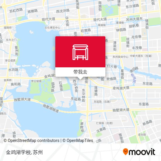 金鸡湖学校地图