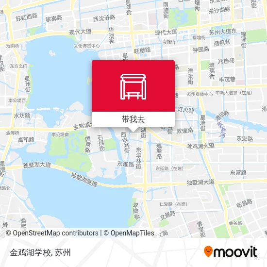 金鸡湖学校地图