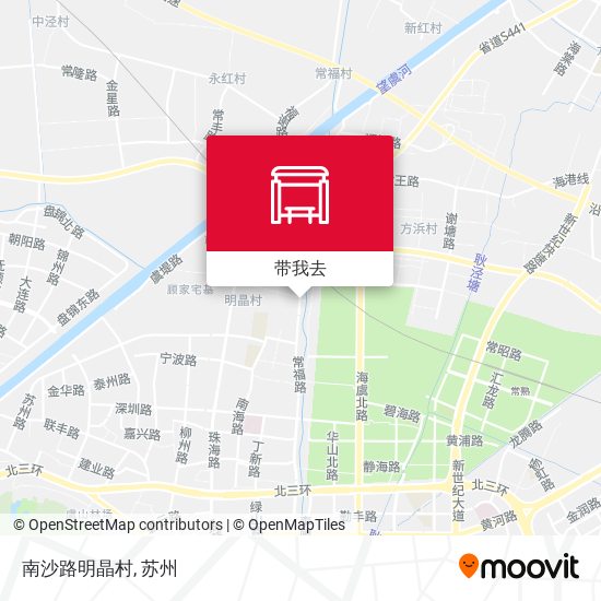 南沙路明晶村地图