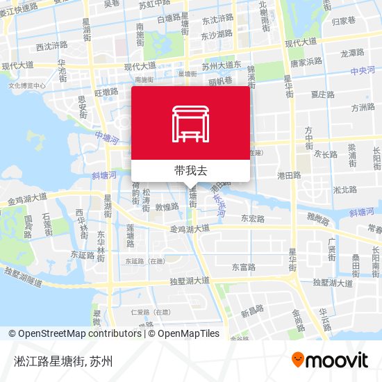 淞江路星塘街地图