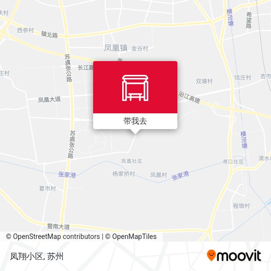 凤翔小区地图