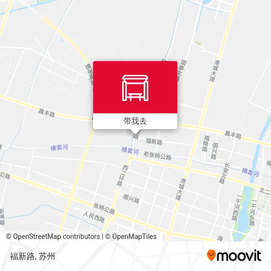 福新路地图