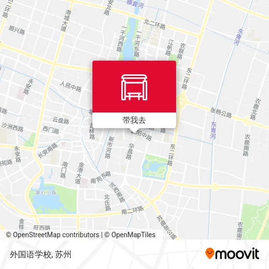 外国语学校地图