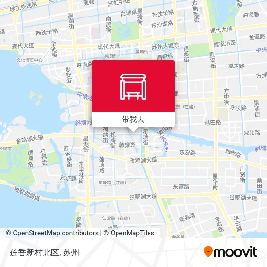 莲香新村北区地图