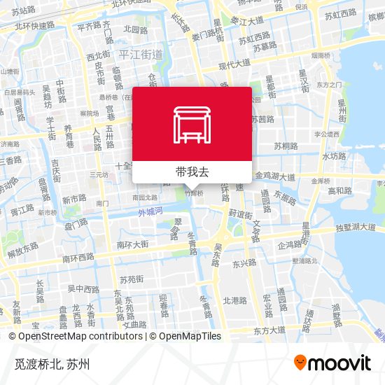 觅渡桥北地图