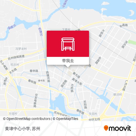 黄埭中心小学地图