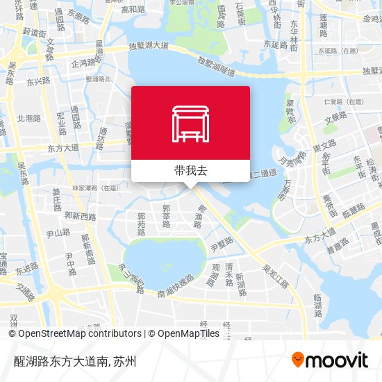 醒湖路东方大道南地图