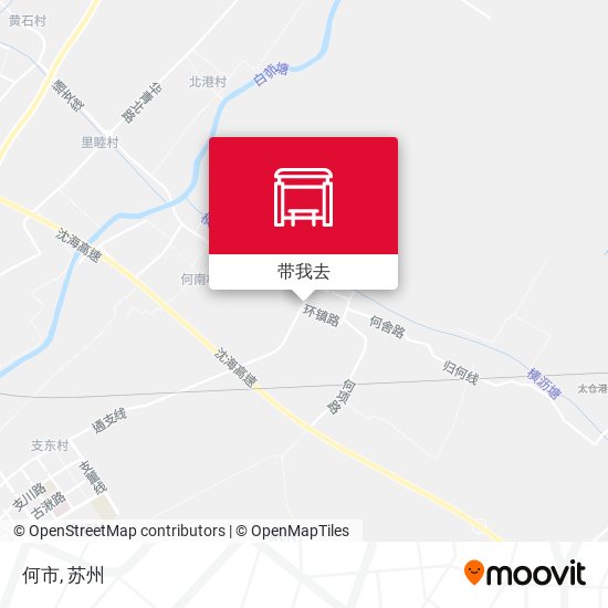 何市地图