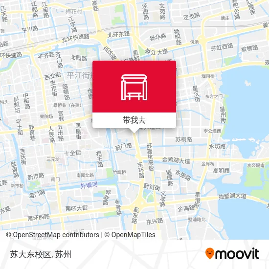 苏大东校区地图