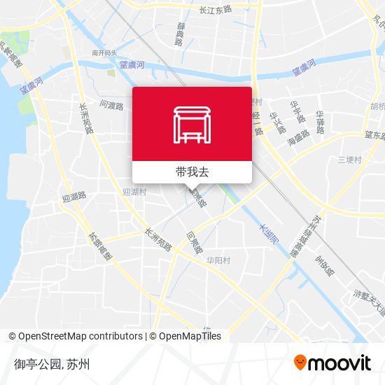御亭公园地图
