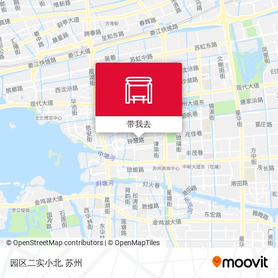 园区二实小北地图