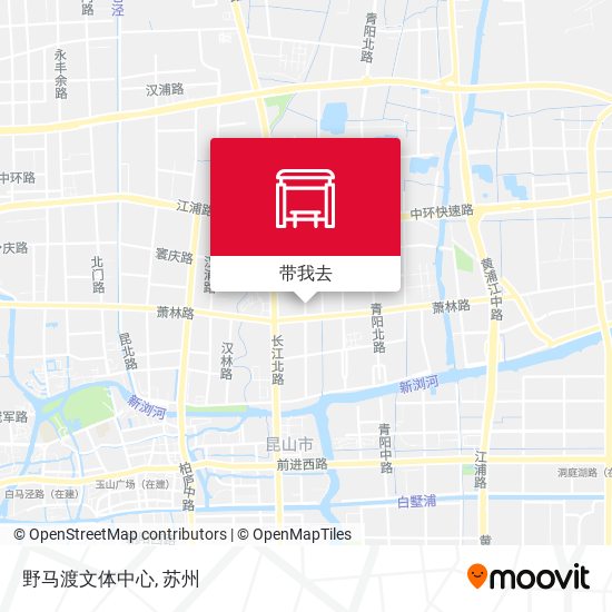野马渡文体中心地图