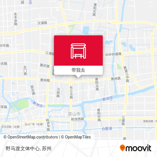 野马渡文体中心地图