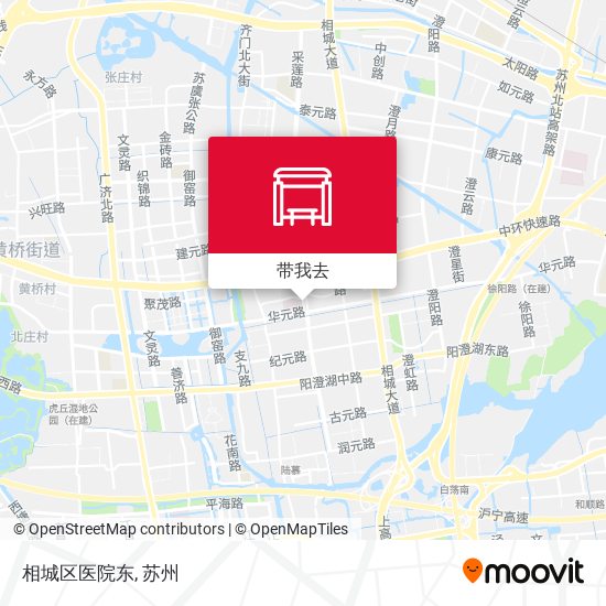 相城区医院东地图