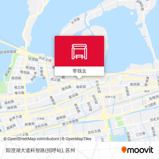 阳澄湖大道科智路(招呼站)地图