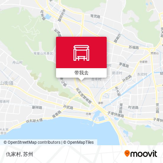 仇家村地图