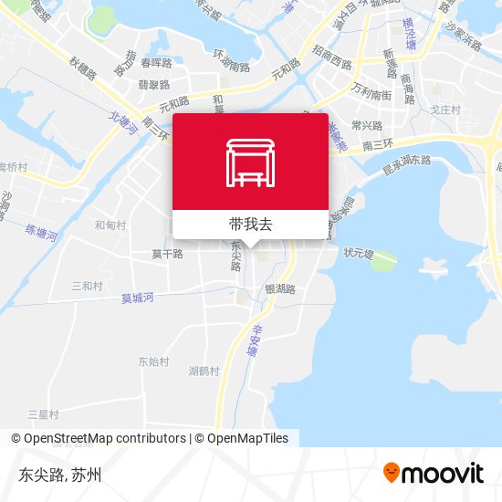 东尖路地图