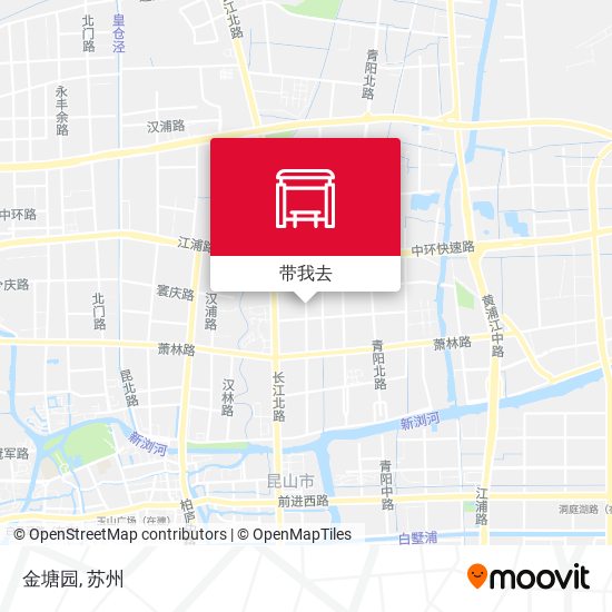 金塘园地图