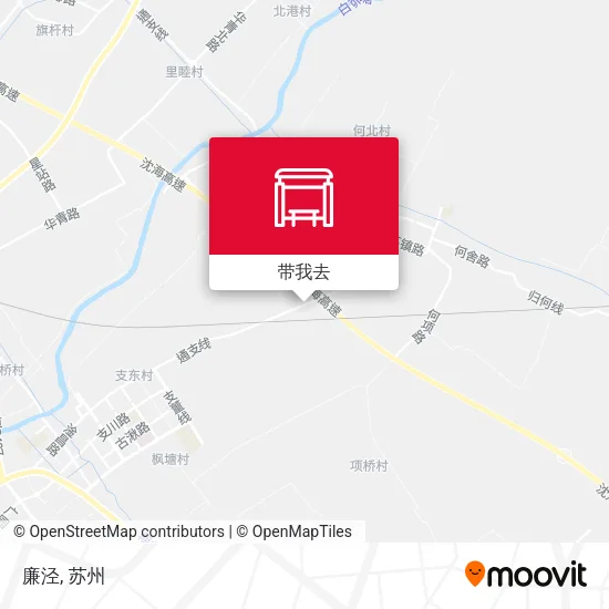 廉泾地图
