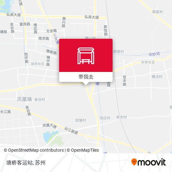 塘桥客运站地图