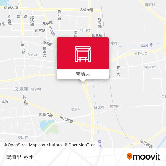 蟹浦里地图