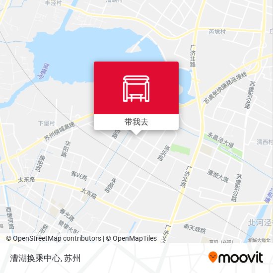 漕湖换乘中心地图