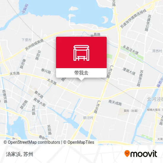 汤家浜地图