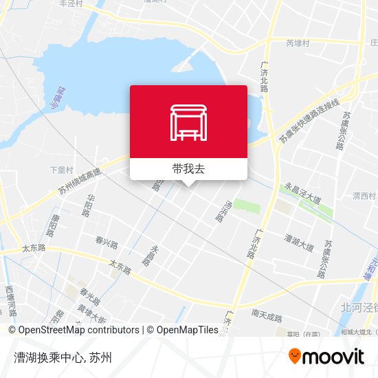 漕湖换乘中心地图