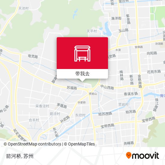 箭河桥地图
