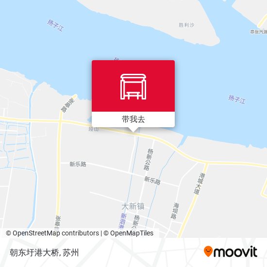 朝东圩港大桥地图