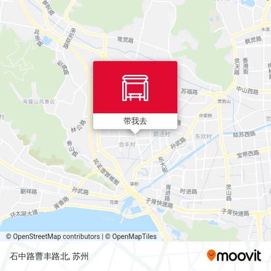 石中路曹丰路北地图