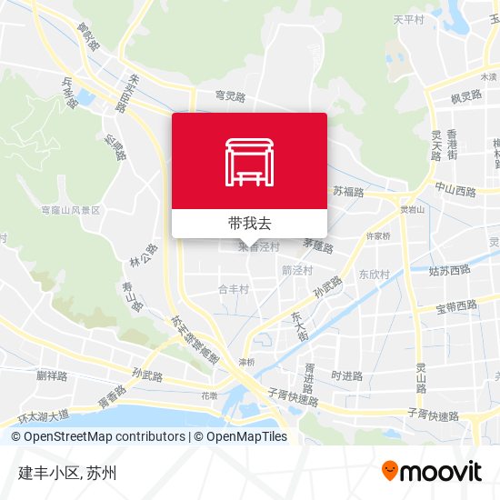 建丰小区地图