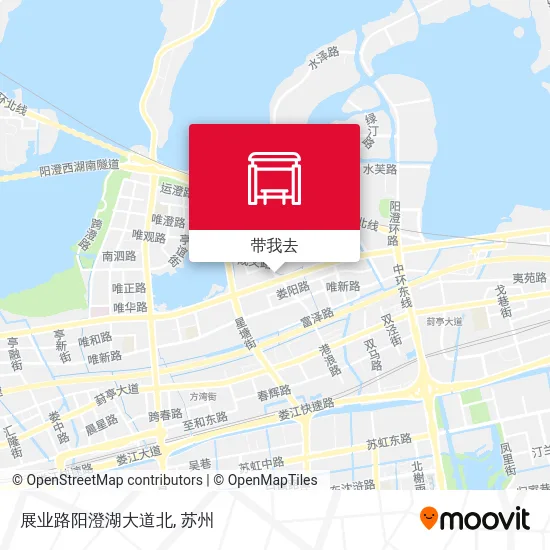 展业路阳澄湖大道北地图