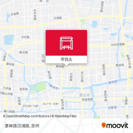 萧林路汉浦路地图