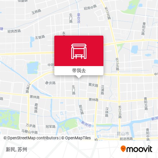 新民地图