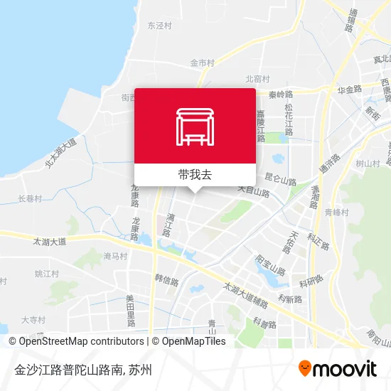 金沙江路普陀山路南地图