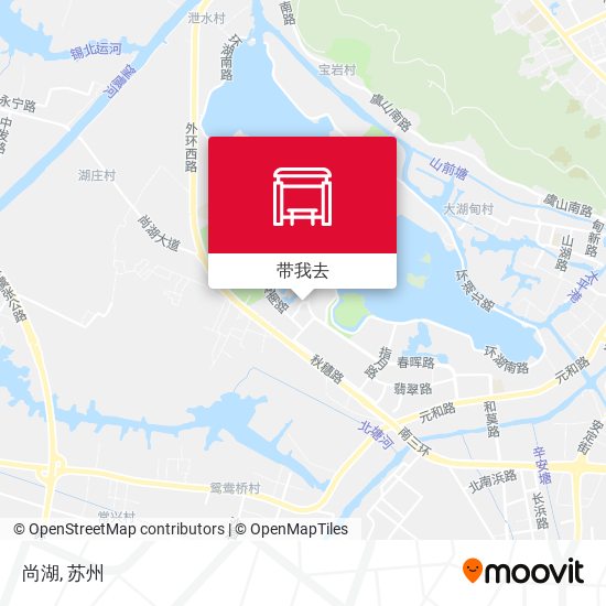 尚湖地图