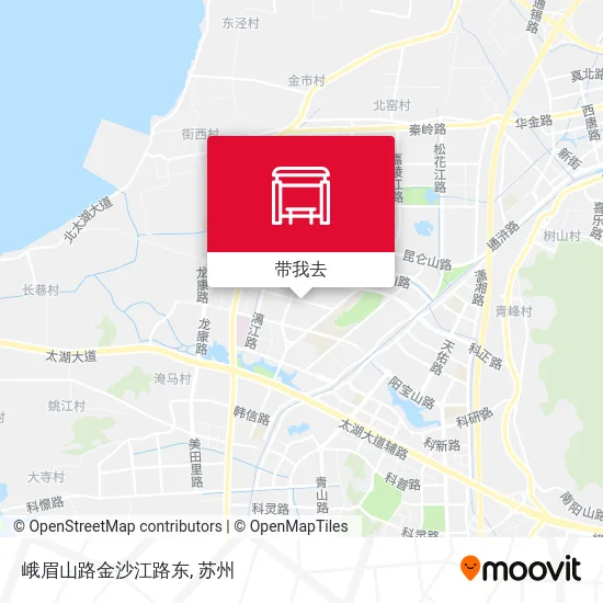 峨眉山路金沙江路东地图