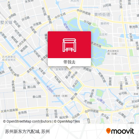 苏州新东方汽配城地图