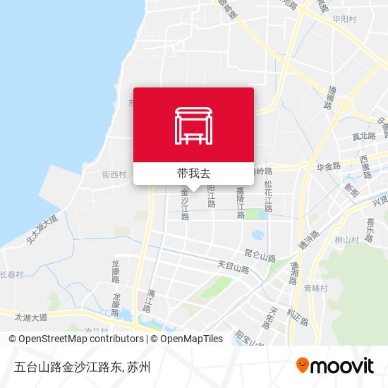 五台山路金沙江路东地图